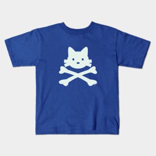 Kitty X-Bones Plaid Kids T-Shirt